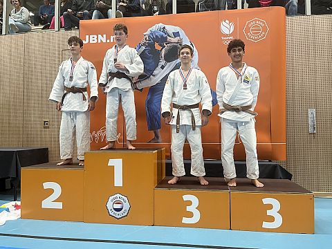 Celil Uyar pakt brons op NK judo